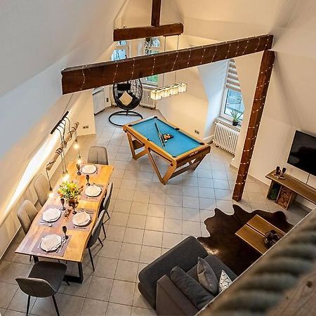 Loft Mit Billard-Tisch Und Ps4 Wuppertal Exterior foto