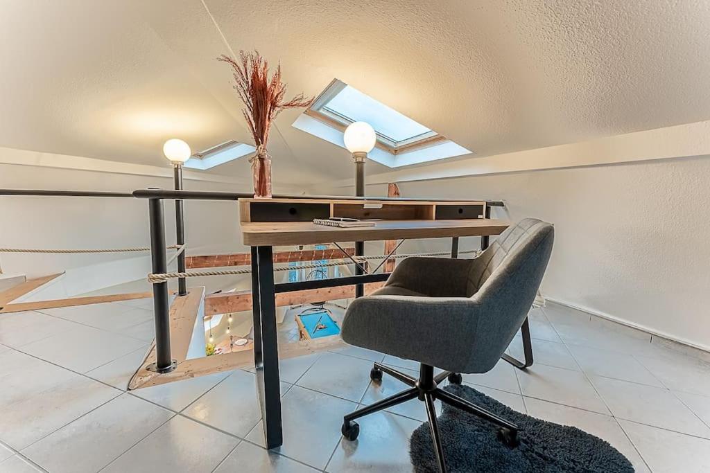 Loft Mit Billard-Tisch Und Ps4 Wuppertal Exterior foto
