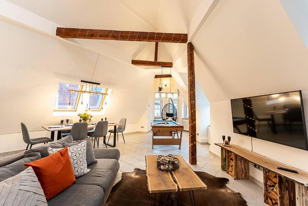 Loft Mit Billard-Tisch Und Ps4 Wuppertal Exterior foto